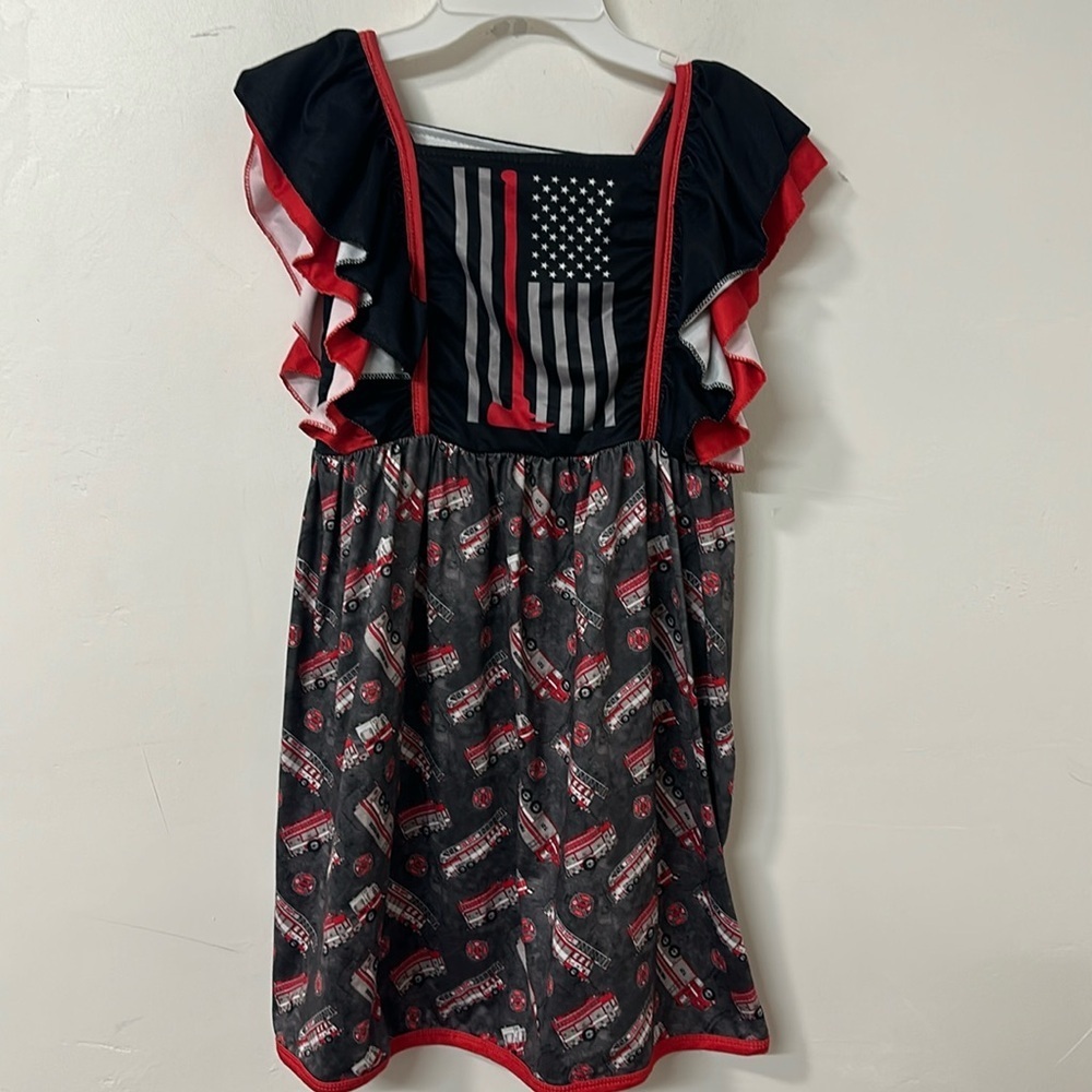 Firefighters lives matter dress